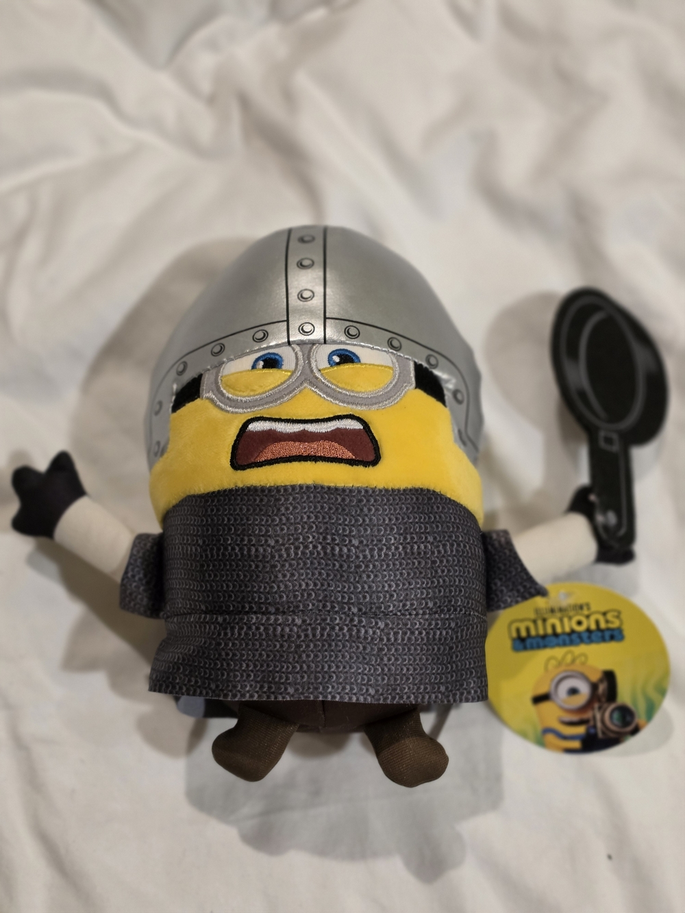 Plush Toy - Yellow Minion Knight 6"